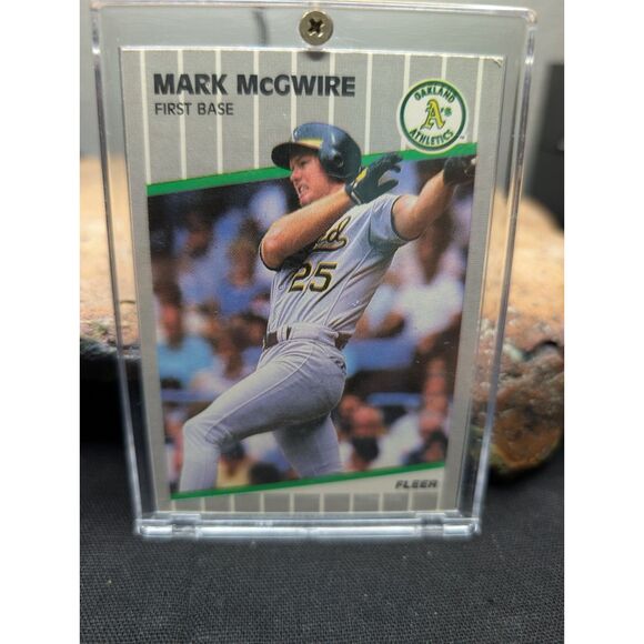 Mark McGwire & Jose Canseco Baseball Card Lot – Topps, Fleer, Mother's Cookies – - Picture 11 of 14
